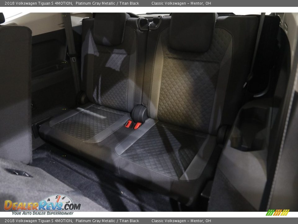 2018 Volkswagen Tiguan S 4MOTION Platinum Gray Metallic / Titan Black Photo #16