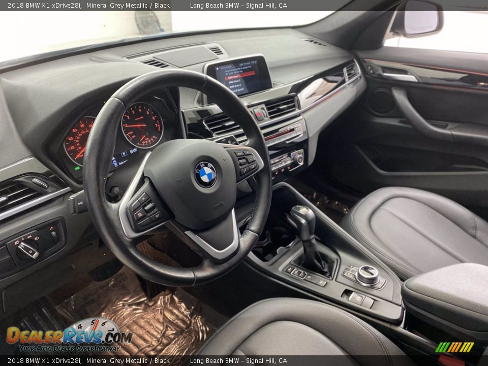 2018 BMW X1 xDrive28i Mineral Grey Metallic / Black Photo #16