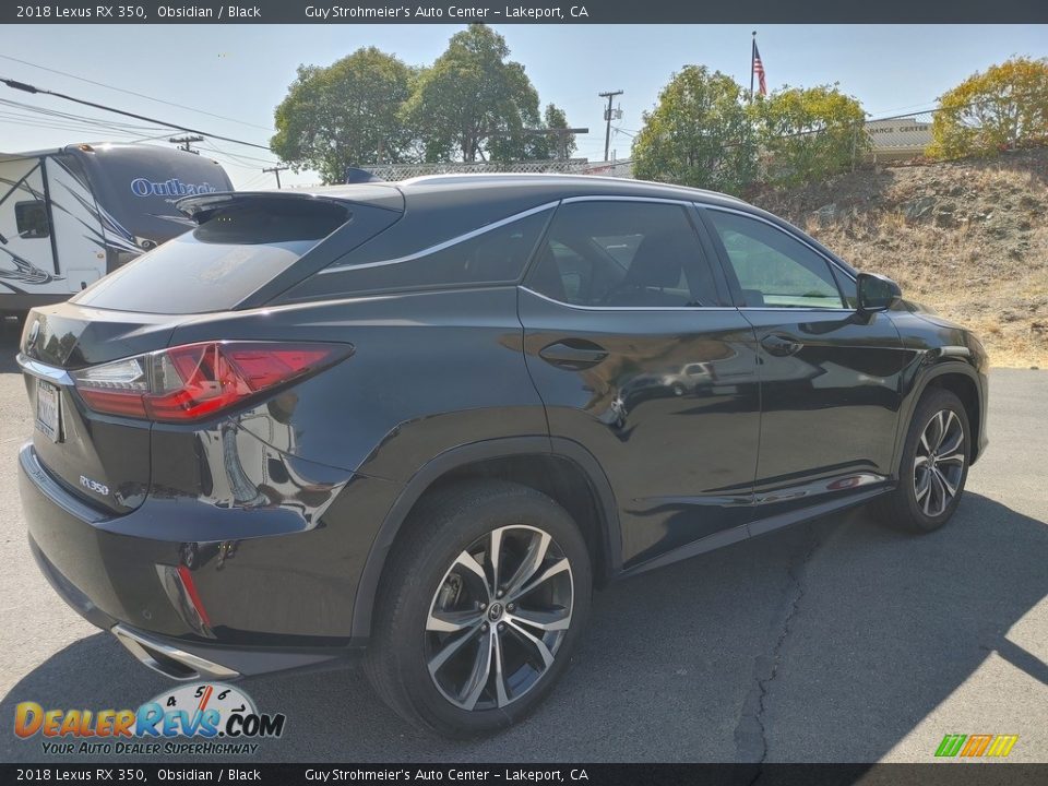 2018 Lexus RX 350 Obsidian / Black Photo #4