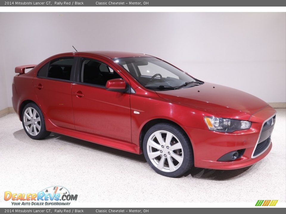 Front 3/4 View of 2014 Mitsubishi Lancer GT Photo #1