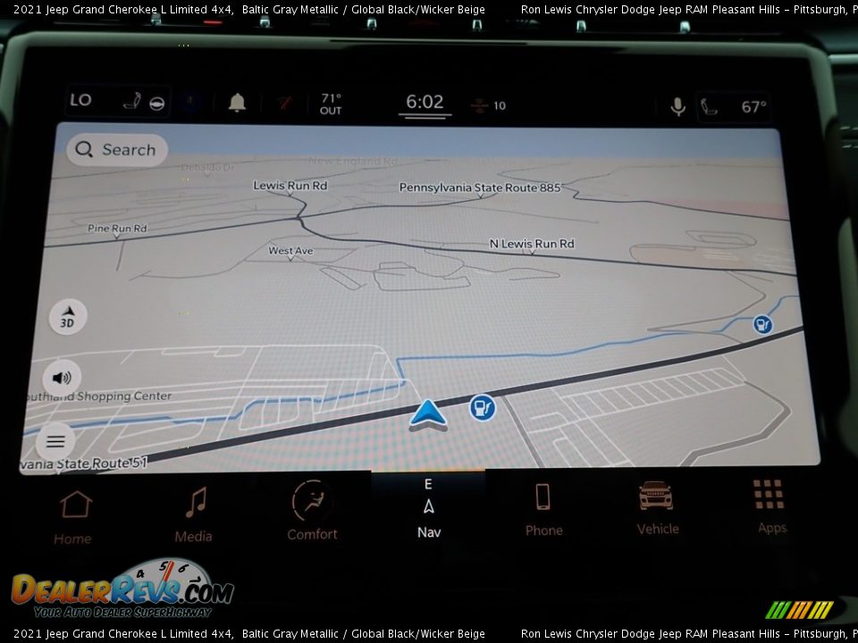 2021 Jeep Grand Cherokee L Limited 4x4 Baltic Gray Metallic / Global Black/Wicker Beige Photo #18