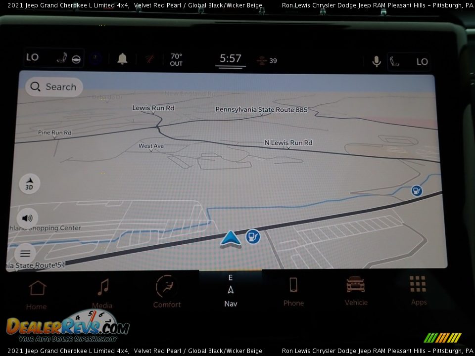 2021 Jeep Grand Cherokee L Limited 4x4 Velvet Red Pearl / Global Black/Wicker Beige Photo #18