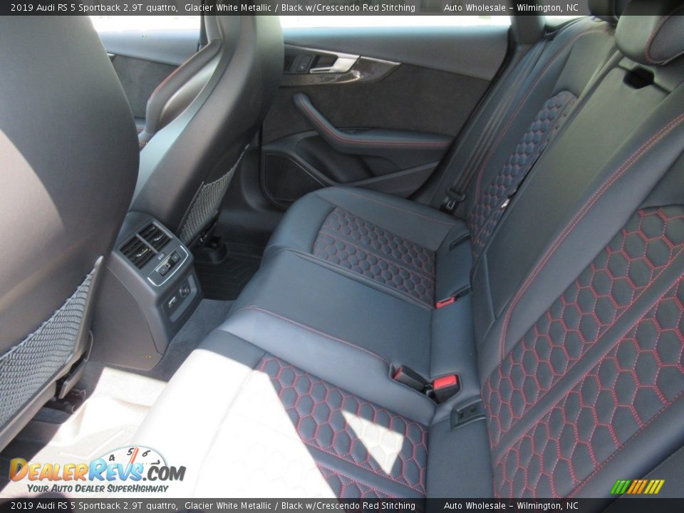 Rear Seat of 2019 Audi RS 5 Sportback 2.9T quattro Photo #12