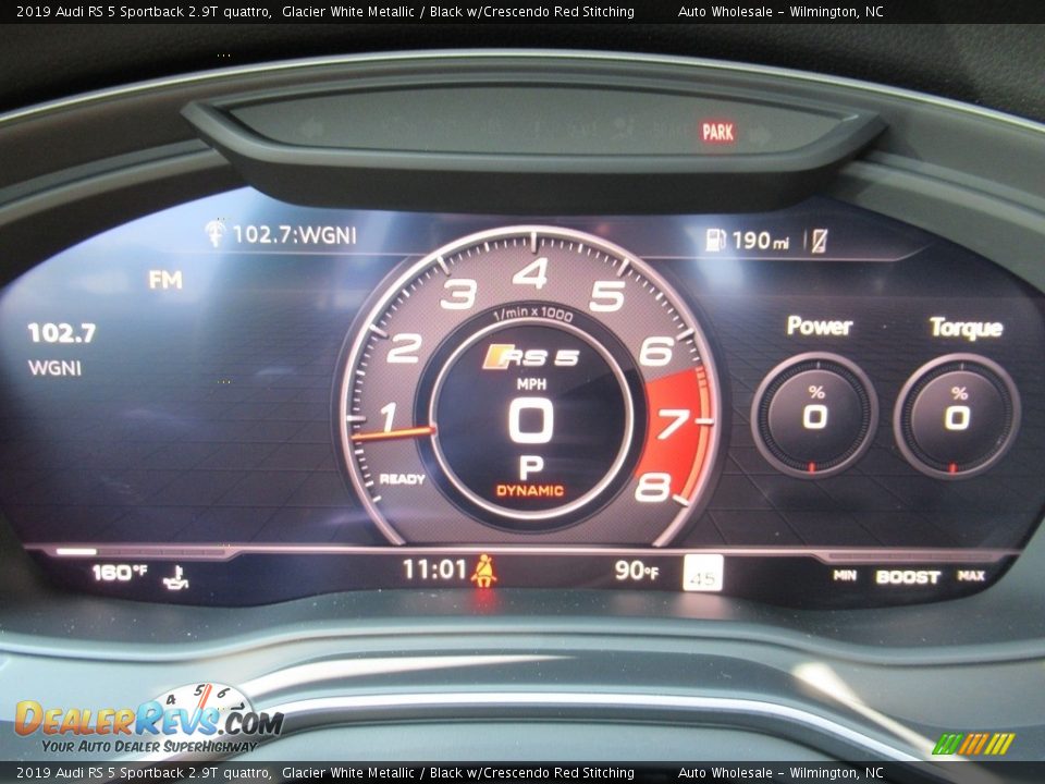 2019 Audi RS 5 Sportback 2.9T quattro Gauges Photo #16