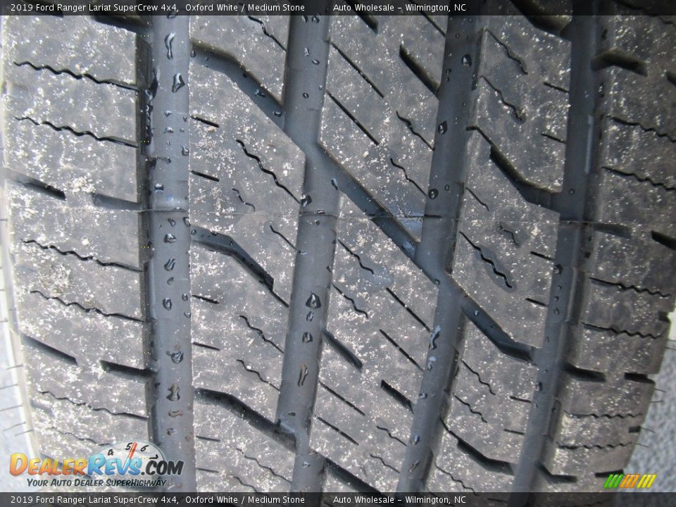 2019 Ford Ranger Lariat SuperCrew 4x4 Oxford White / Medium Stone Photo #10