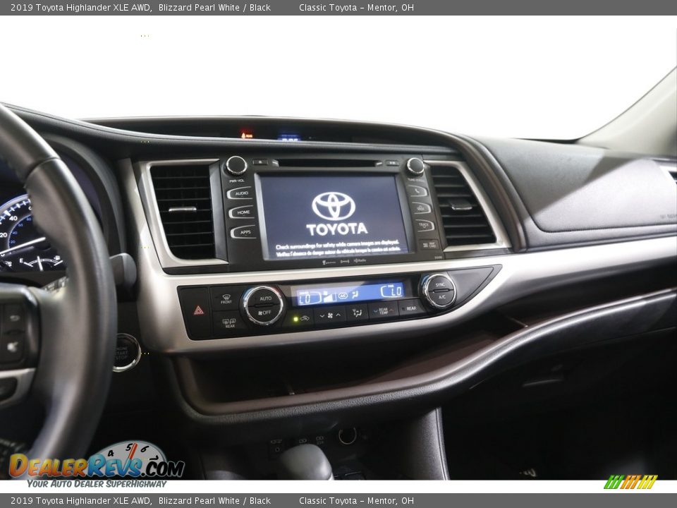 2019 Toyota Highlander XLE AWD Blizzard Pearl White / Black Photo #9