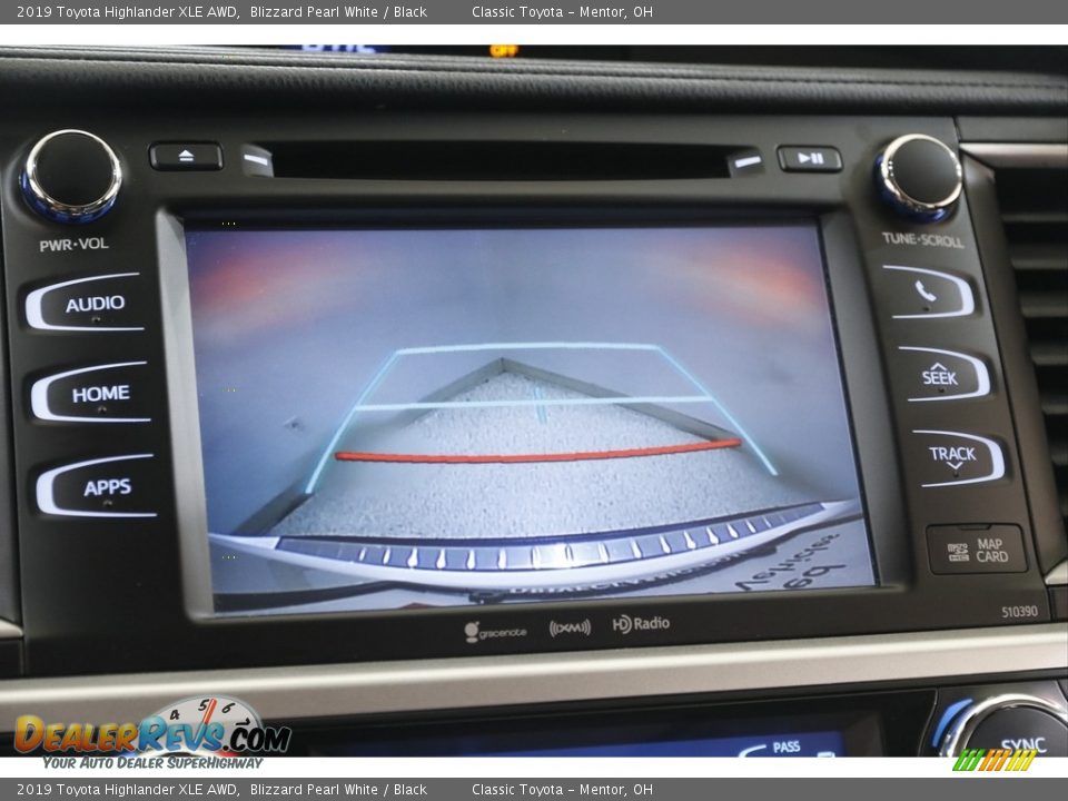 2019 Toyota Highlander XLE AWD Blizzard Pearl White / Black Photo #13