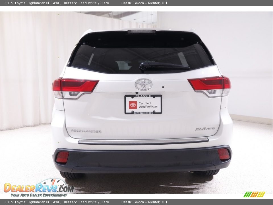 2019 Toyota Highlander XLE AWD Blizzard Pearl White / Black Photo #20