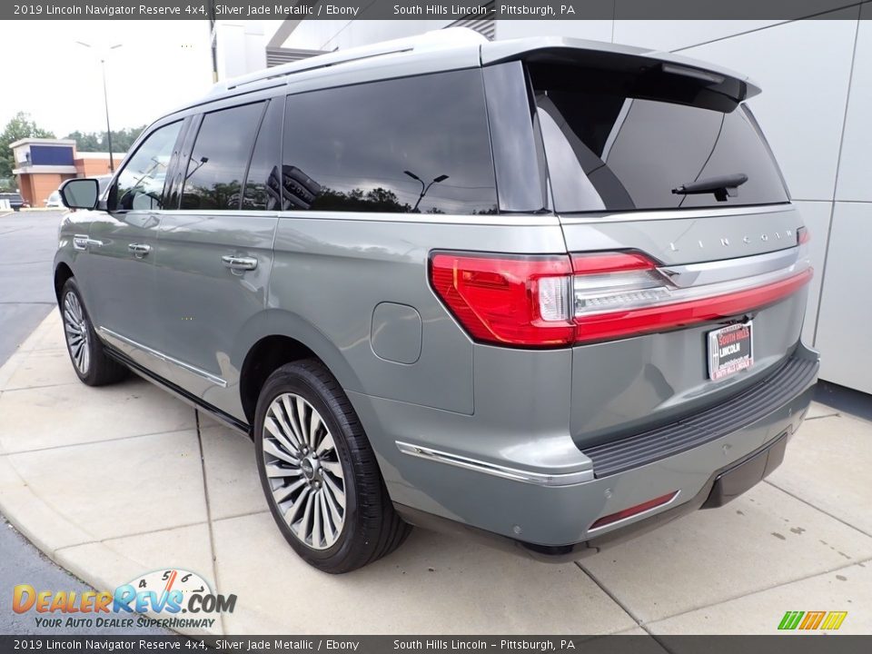 2019 Lincoln Navigator Reserve 4x4 Silver Jade Metallic / Ebony Photo #3