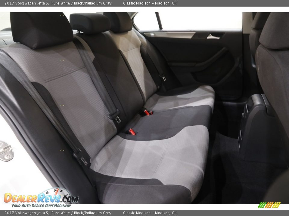2017 Volkswagen Jetta S Pure White / Black/Palladium Gray Photo #14