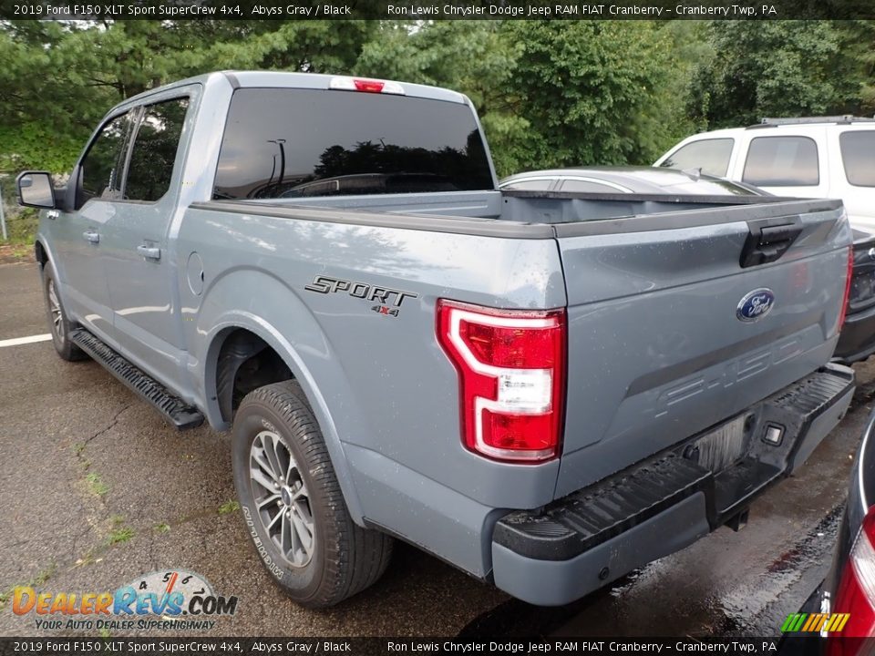 2019 Ford F150 XLT Sport SuperCrew 4x4 Abyss Gray / Black Photo #4