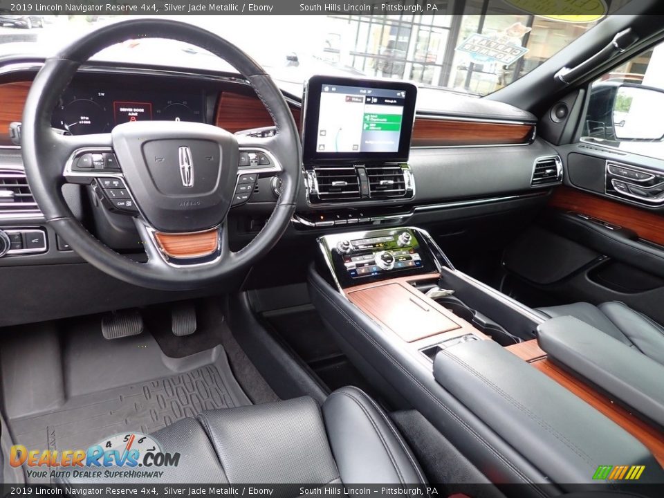 Ebony Interior - 2019 Lincoln Navigator Reserve 4x4 Photo #18