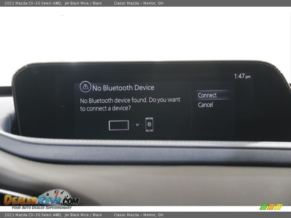 2021 Mazda CX-30 Select AWD Jet Black Mica / Black Photo #10