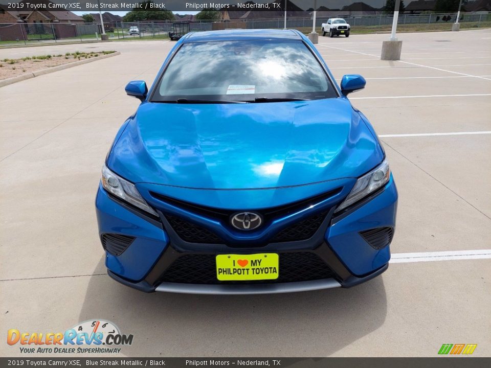 2019 Toyota Camry XSE Blue Streak Metallic / Black Photo #2