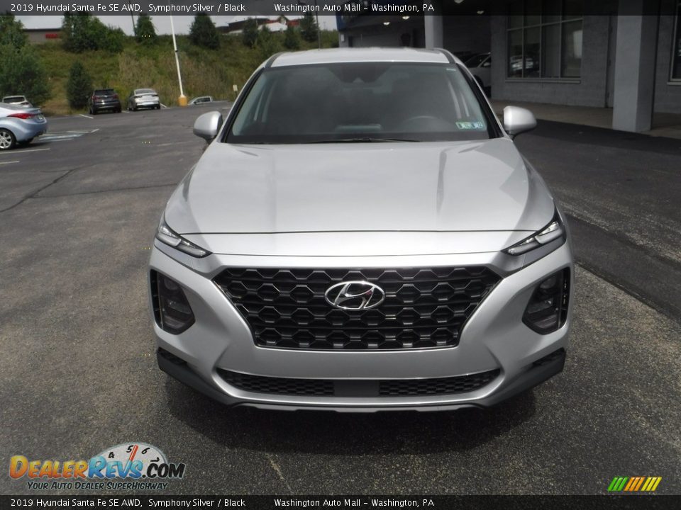 2019 Hyundai Santa Fe SE AWD Symphony Silver / Black Photo #4