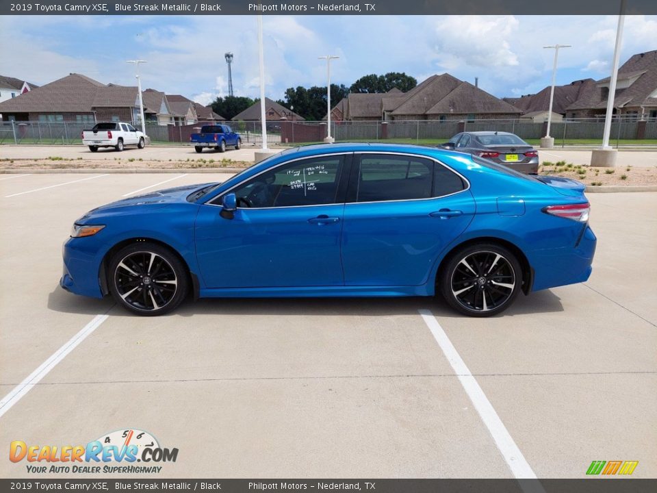 2019 Toyota Camry XSE Blue Streak Metallic / Black Photo #4