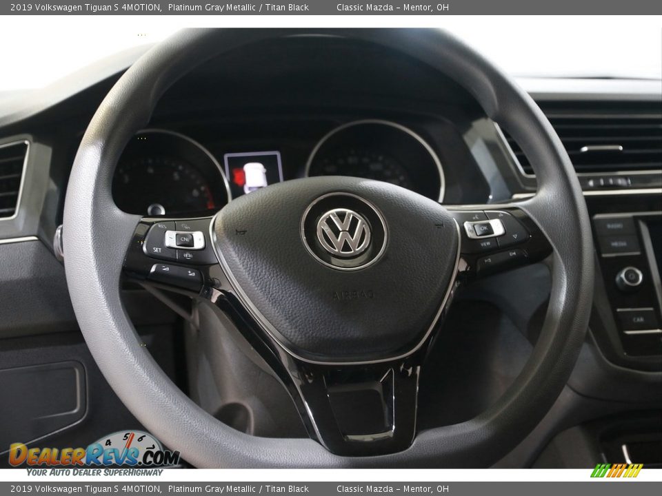 2019 Volkswagen Tiguan S 4MOTION Platinum Gray Metallic / Titan Black Photo #7