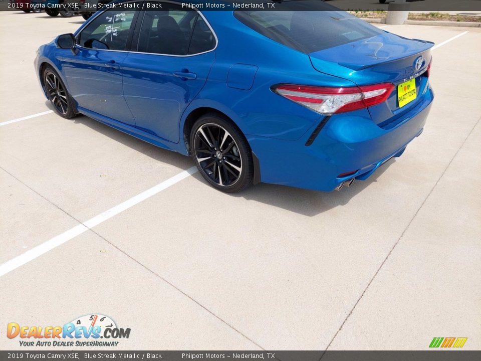 2019 Toyota Camry XSE Blue Streak Metallic / Black Photo #5