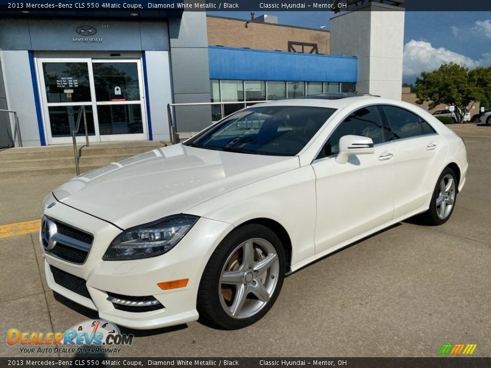 Front 3/4 View of 2013 Mercedes-Benz CLS 550 4Matic Coupe Photo #1