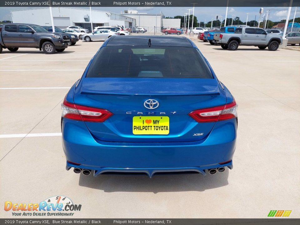 2019 Toyota Camry XSE Blue Streak Metallic / Black Photo #6