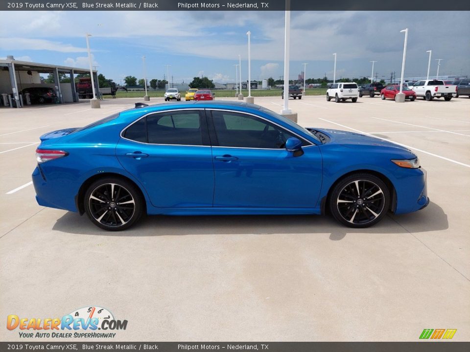 2019 Toyota Camry XSE Blue Streak Metallic / Black Photo #8