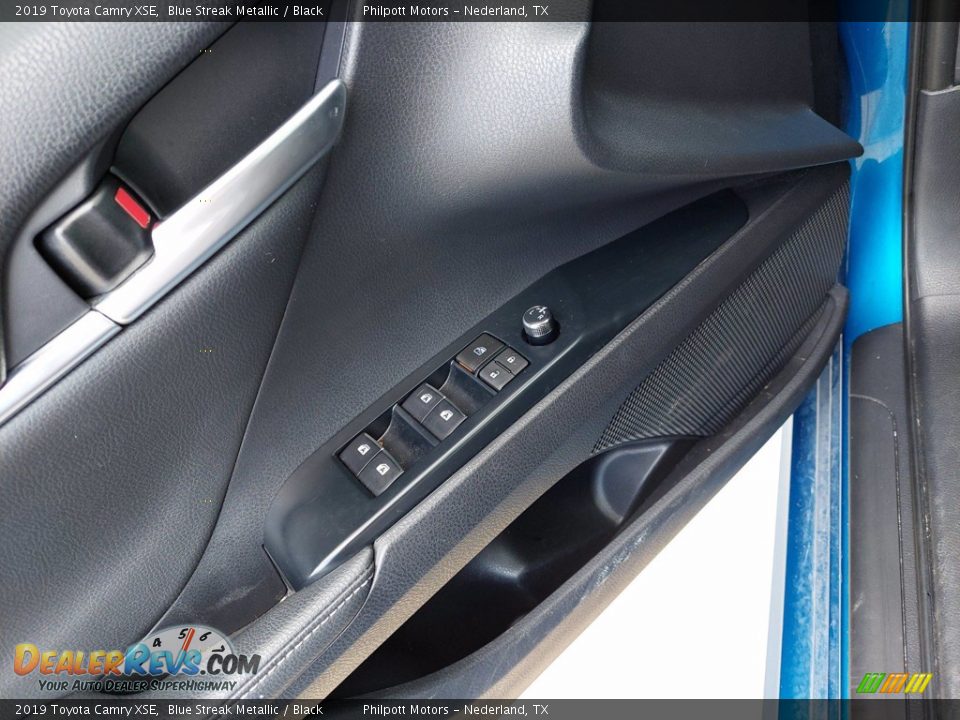 2019 Toyota Camry XSE Blue Streak Metallic / Black Photo #14