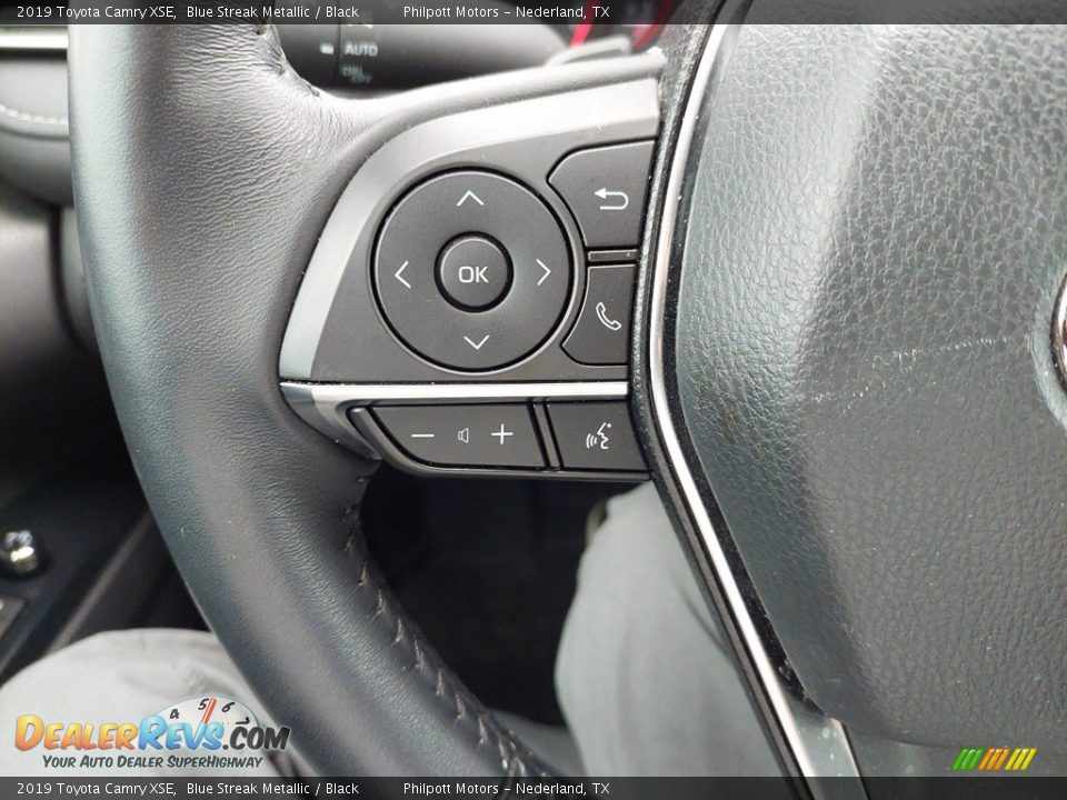 2019 Toyota Camry XSE Blue Streak Metallic / Black Photo #16