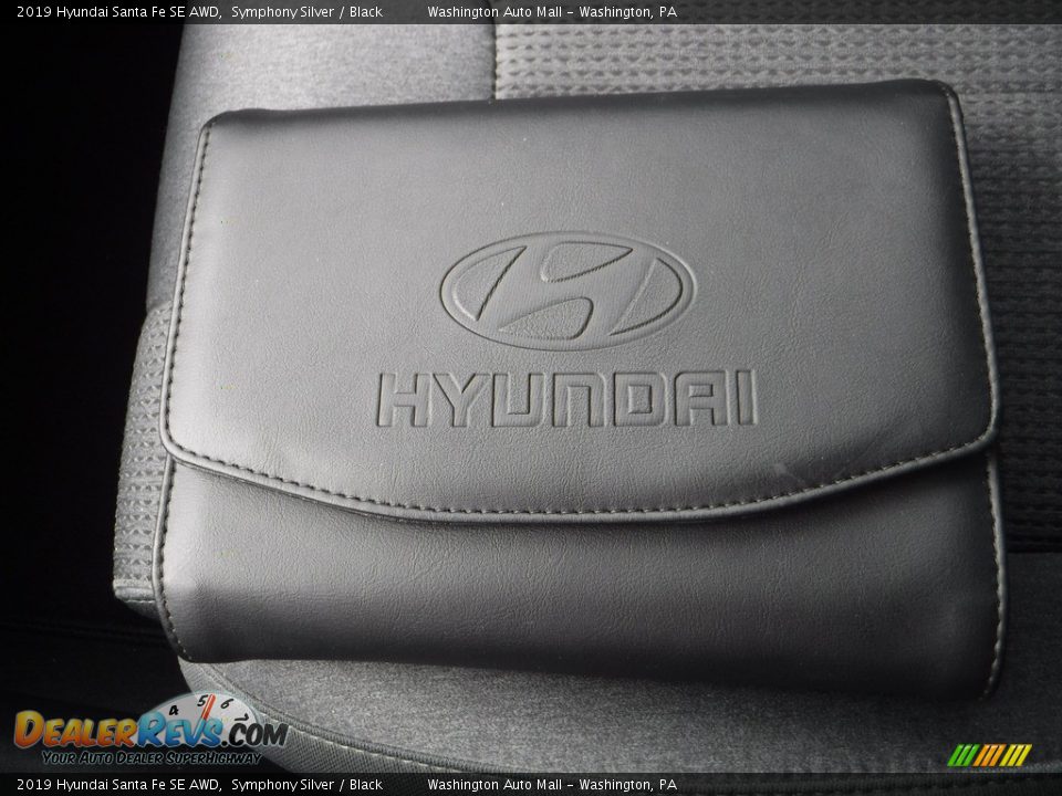 2019 Hyundai Santa Fe SE AWD Symphony Silver / Black Photo #24