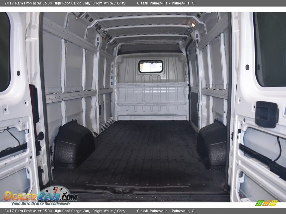 2017 Ram ProMaster 3500 High Roof Cargo Van Bright White / Gray Photo #7