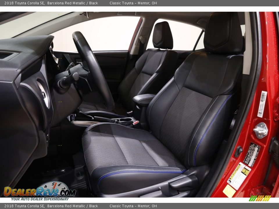 2018 Toyota Corolla SE Barcelona Red Metallic / Black Photo #5