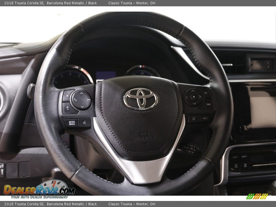 2018 Toyota Corolla SE Barcelona Red Metallic / Black Photo #7