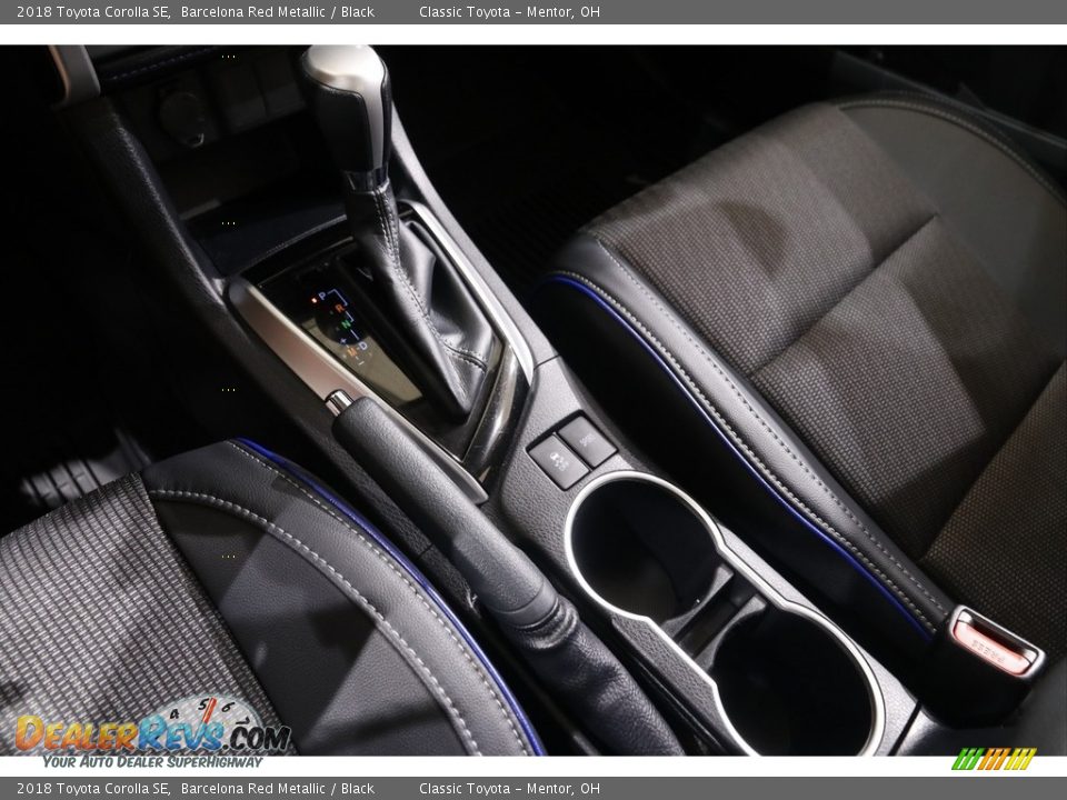 2018 Toyota Corolla SE Barcelona Red Metallic / Black Photo #12