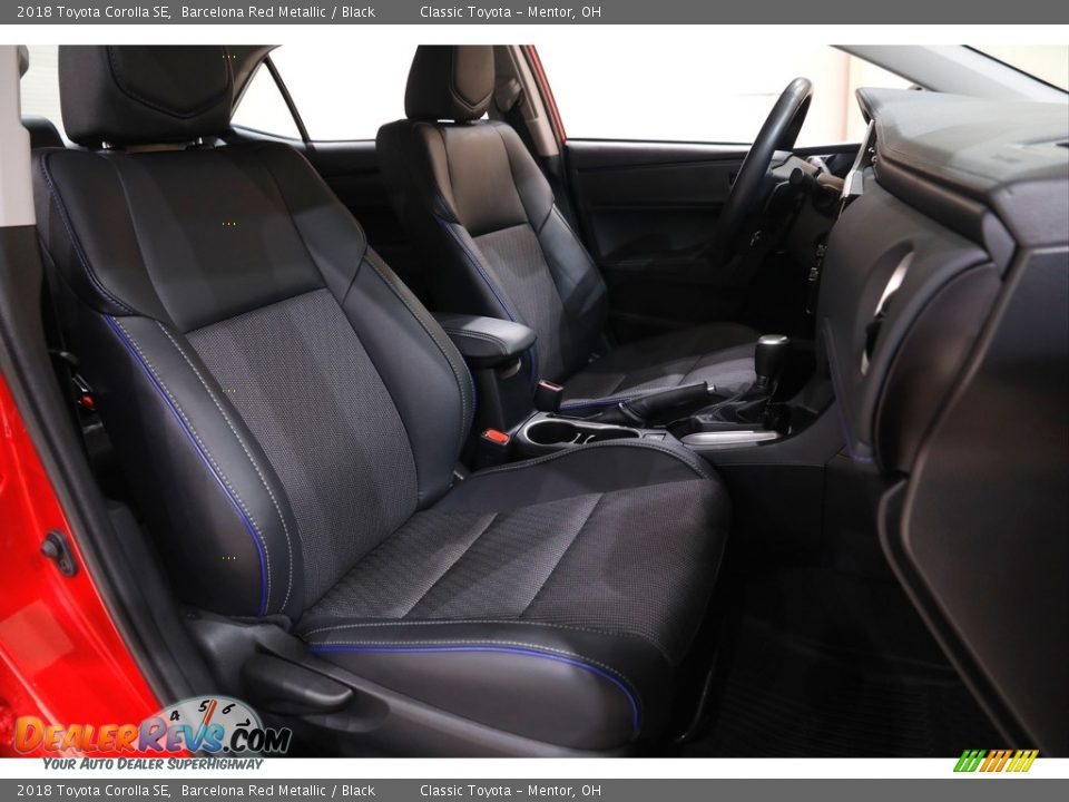 2018 Toyota Corolla SE Barcelona Red Metallic / Black Photo #13
