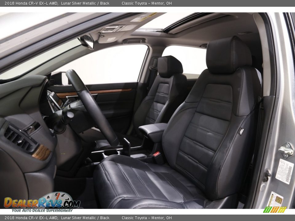 2018 Honda CR-V EX-L AWD Lunar Silver Metallic / Black Photo #5