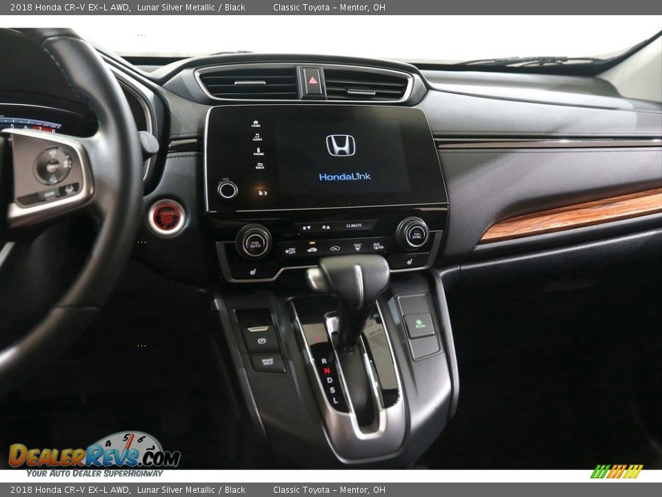 2018 Honda CR-V EX-L AWD Lunar Silver Metallic / Black Photo #9