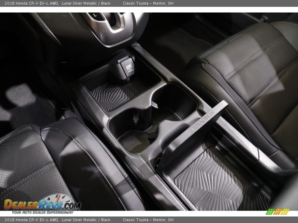 2018 Honda CR-V EX-L AWD Lunar Silver Metallic / Black Photo #13