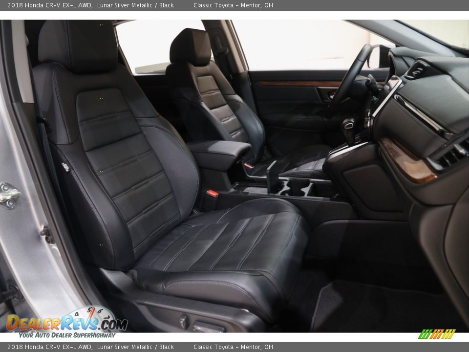 2018 Honda CR-V EX-L AWD Lunar Silver Metallic / Black Photo #15