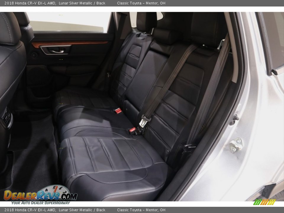 2018 Honda CR-V EX-L AWD Lunar Silver Metallic / Black Photo #17