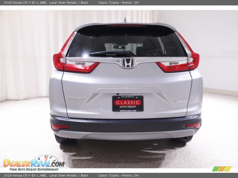 2018 Honda CR-V EX-L AWD Lunar Silver Metallic / Black Photo #18