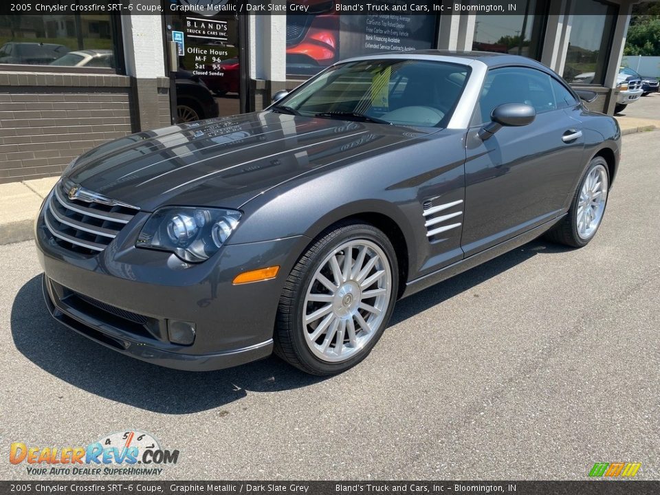 2005 Chrysler Crossfire SRT-6 Coupe Graphite Metallic / Dark Slate Grey Photo #2