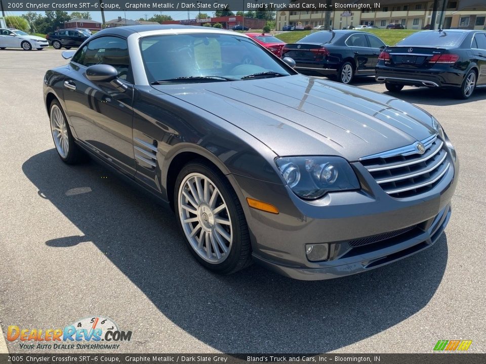 2005 Chrysler Crossfire SRT-6 Coupe Graphite Metallic / Dark Slate Grey Photo #4