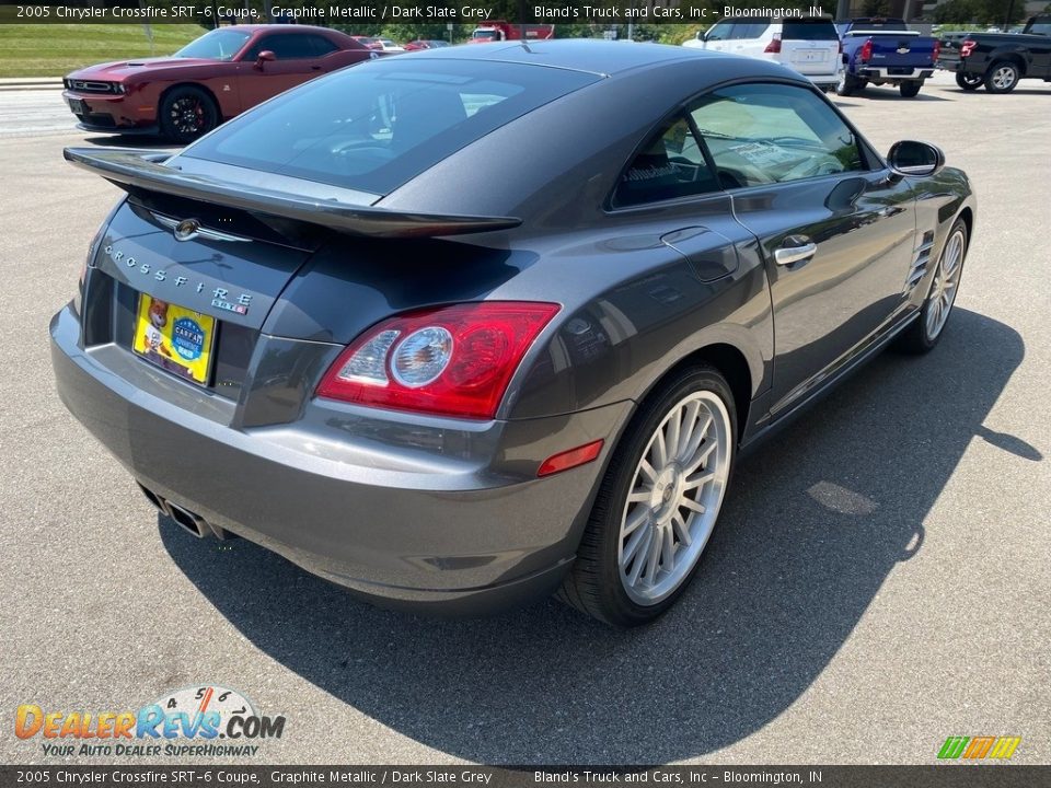 2005 Chrysler Crossfire SRT-6 Coupe Graphite Metallic / Dark Slate Grey Photo #5