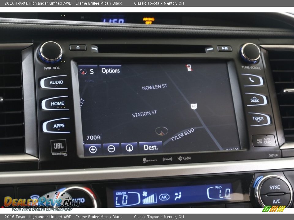2016 Toyota Highlander Limited AWD Creme Brulee Mica / Black Photo #11