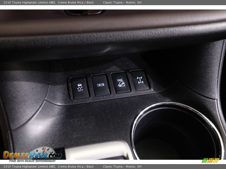 2016 Toyota Highlander Limited AWD Creme Brulee Mica / Black Photo #15