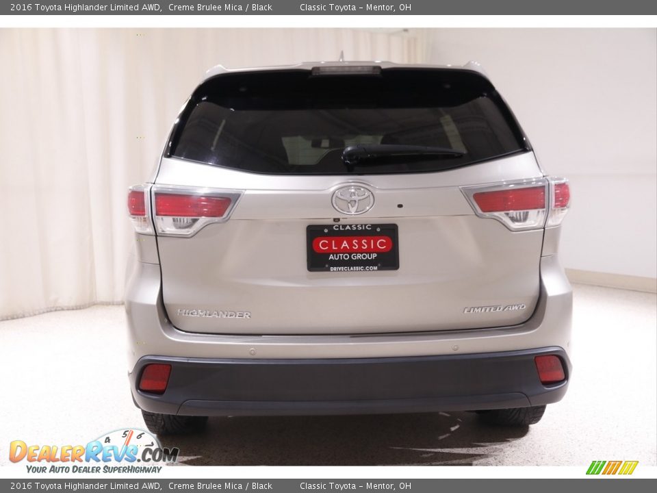 2016 Toyota Highlander Limited AWD Creme Brulee Mica / Black Photo #20