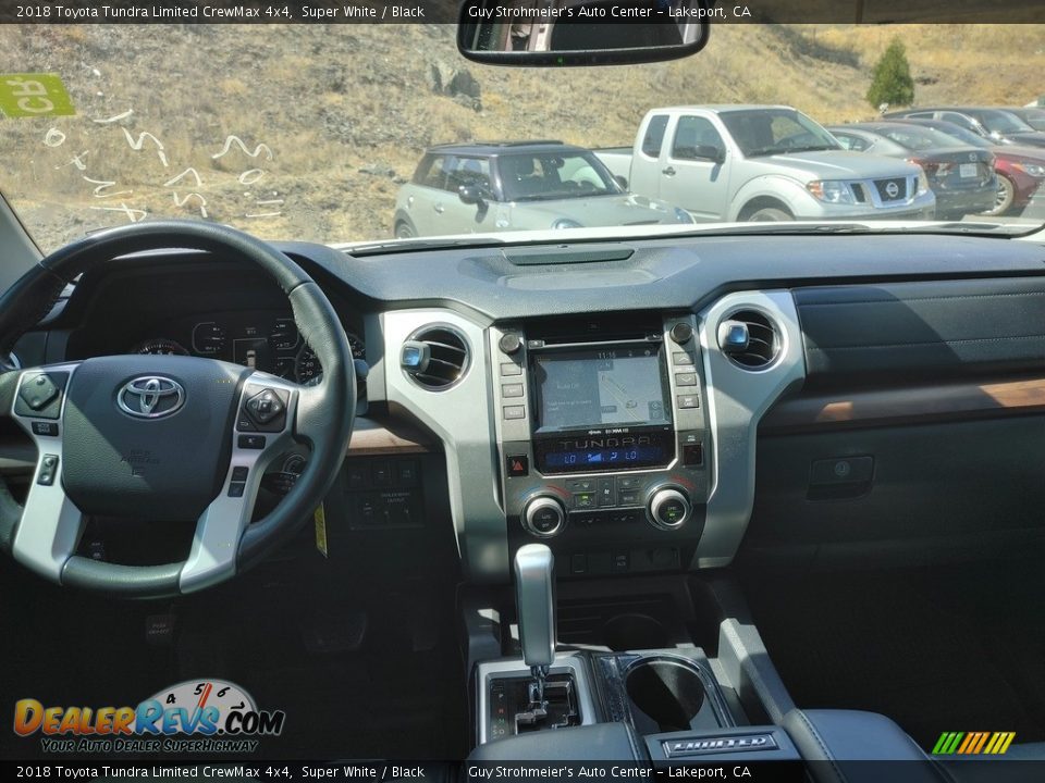 2018 Toyota Tundra Limited CrewMax 4x4 Super White / Black Photo #7