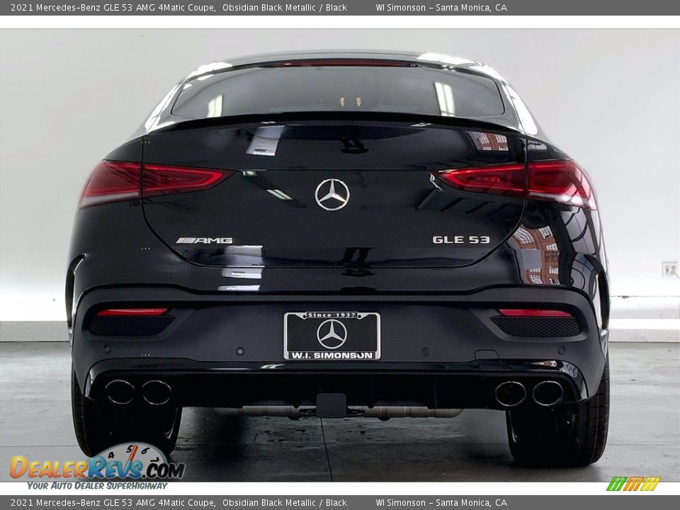 2021 Mercedes-Benz GLE 53 AMG 4Matic Coupe Obsidian Black Metallic / Black Photo #3