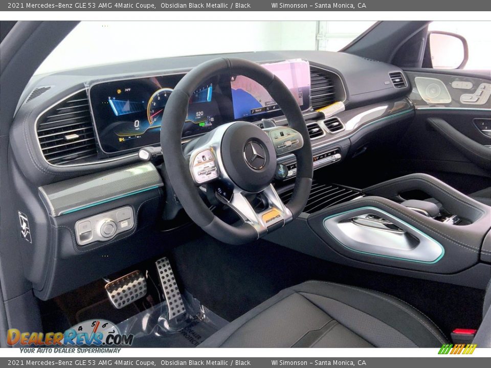 2021 Mercedes-Benz GLE 53 AMG 4Matic Coupe Obsidian Black Metallic / Black Photo #4