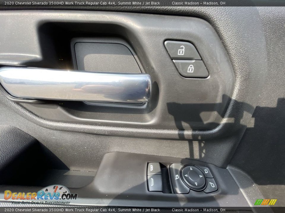2020 Chevrolet Silverado 3500HD Work Truck Regular Cab 4x4 Summit White / Jet Black Photo #7