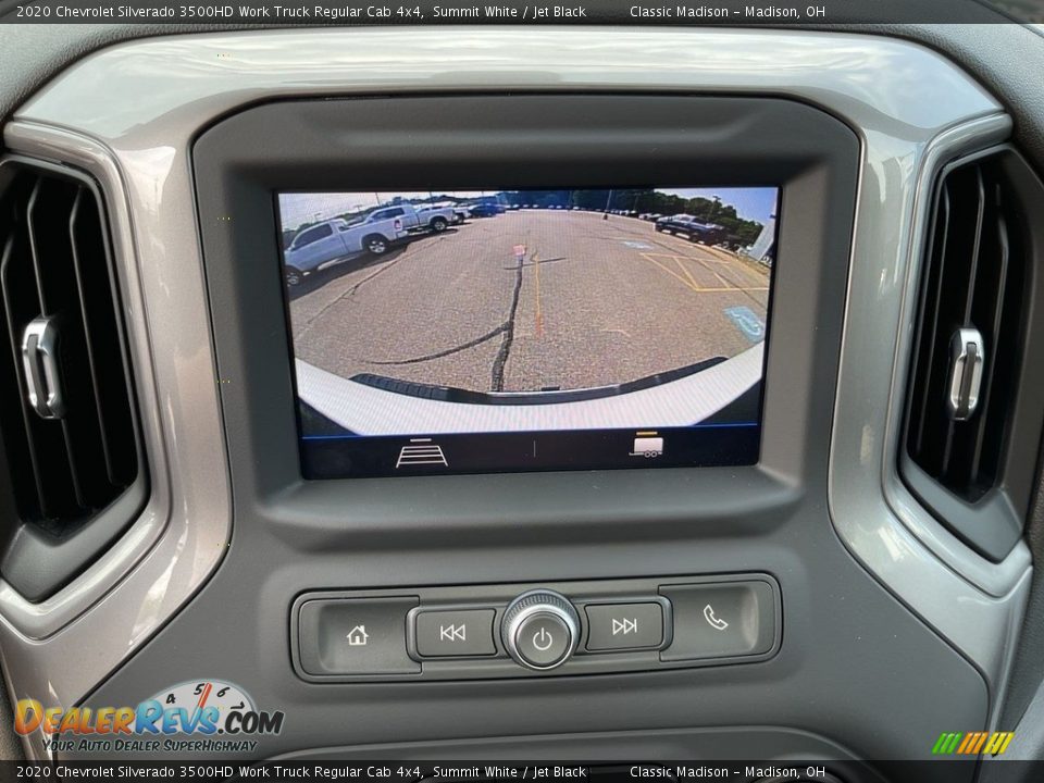 2020 Chevrolet Silverado 3500HD Work Truck Regular Cab 4x4 Summit White / Jet Black Photo #11